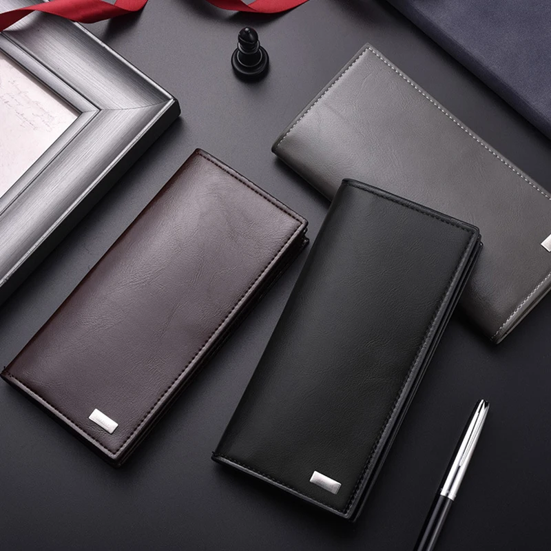 Men Long Section Fashion Wallets Coin Bag Famous Brand High Capacity ID Card Holder Purse Clutch With Zipper Mobile Phone Bags
Men Long Section Fashion Wallets Coin Bag Famous Brand High Capacity ID Card Holder Purse Clutch With Zipper Mobile Phone Bags