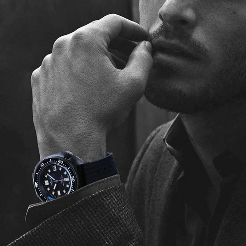 Heimdallr PVD Black Mechanical Watches Men 2020 New Automatic Wristwatch C3 Luminous Sapphire Crystal 316L Steel Diver Watch Man
Heimdallr PVD Black Mechanical Watches Men 2020 New Automatic Wristwatch C3 Luminous Sapphire Crystal 316L Steel Diver Watch Man