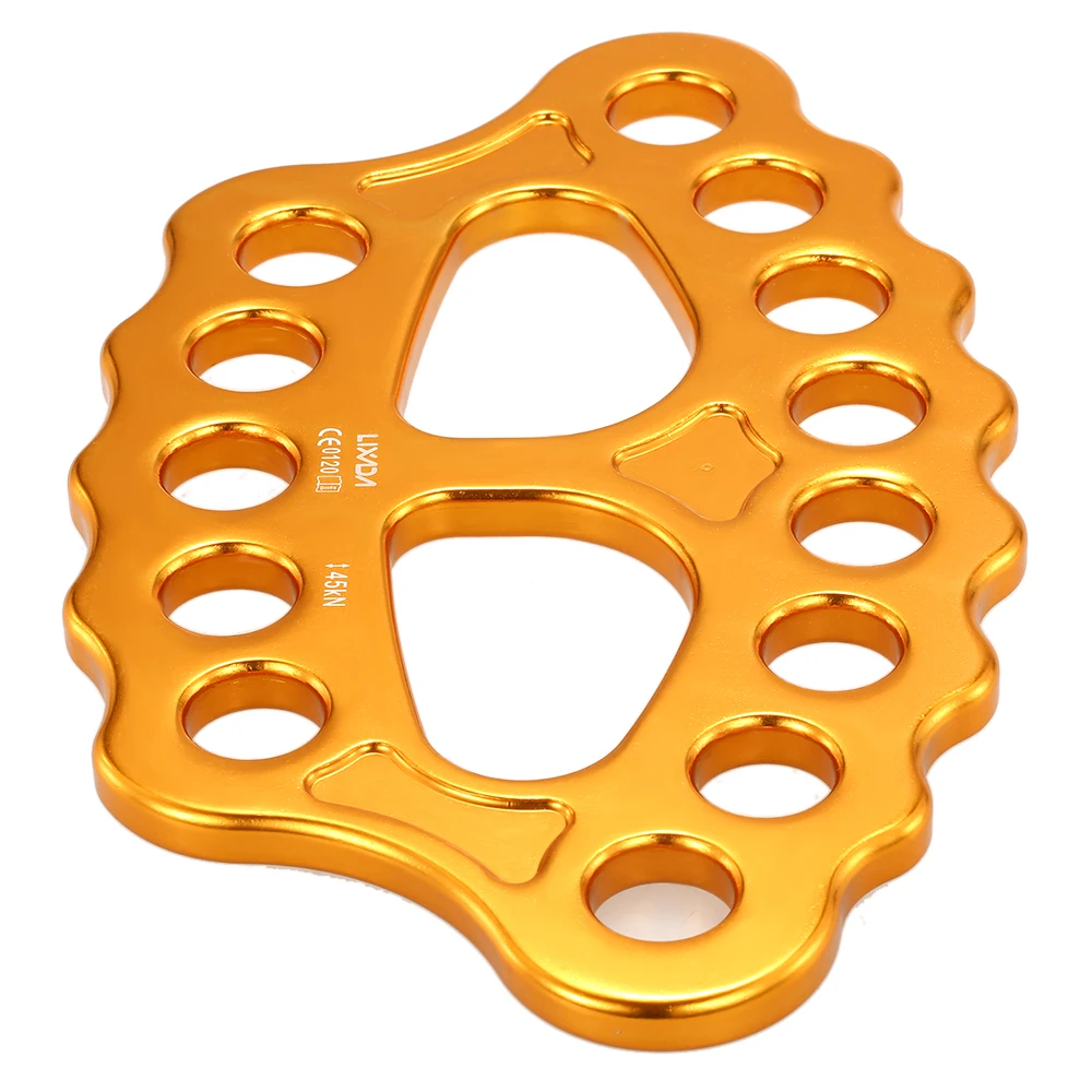 High Quality 45KN 8/15 Holes Paw Rigging Plate Outdoor Rescue Rock Climb Rescue Equipment Tool Mountaineer Anchor Connector Gear
High Quality 45KN 8/15 Holes Paw Rigging Plate Outdoor Rescue Rock Climb Rescue Equipment Tool Mountaineer Anchor Connector Gear