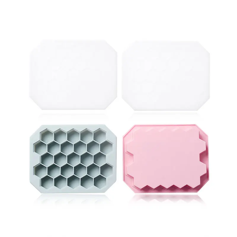 27 Cell Honeycomb Ice Maker Creative Ice Box Honeycomb Mobile Ice Tray with Lid Silicone Mold Whiskey Ice Cube Food Grade Mold
27 Cell Honeycomb Ice Maker Creative Ice Box Honeycomb Mobile Ice Tray with Lid Silicone Mold Whiskey Ice Cube Food Grade Mold