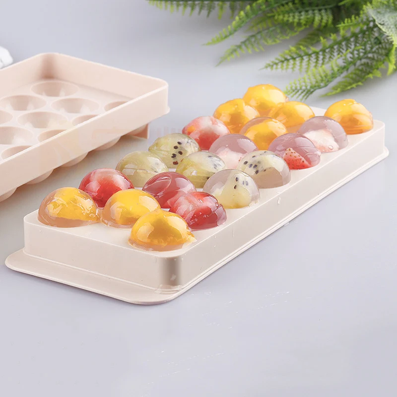 High Quality Plastic Ice Globe Cube Tray 14 Grid Round Ice Ball Mold With Flexible Release Ice Cube Maker Bar Kitchen Tools
High Quality Plastic Ice Globe Cube Tray 14 Grid Round Ice Ball Mold With Flexible Release Ice Cube Maker Bar Kitchen Tools