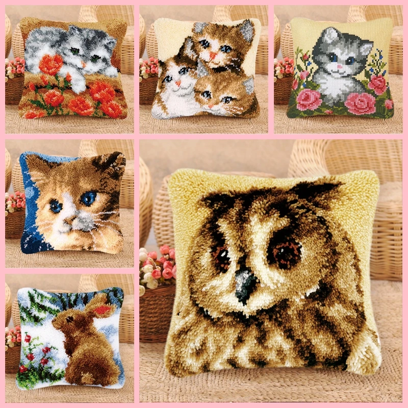 Серия с персонажами из мультфильмов о животных набор крючков для вышивки кошек шерстяная подушка для вышивки крестом ковер для вышивки Под...
Серия с персонажами из мультфильмов о животных набор крючков для вышивки кошек шерстяная подушка для вышивки крестом ковер для вышивки Под...