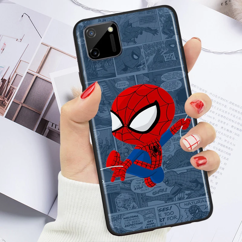 Cute marvel hero cartoon for OPPO Realme V15 X5 X3 X50 X7 X2 C17 C11 C3 C2 7 7i 6 6S 6i 5 3 2 Pro Soft Black Phone Case
Cute marvel hero cartoon for OPPO Realme V15 X5 X3 X50 X7 X2 C17 C11 C3 C2 7 7i 6 6S 6i 5 3 2 Pro Soft Black Phone Case