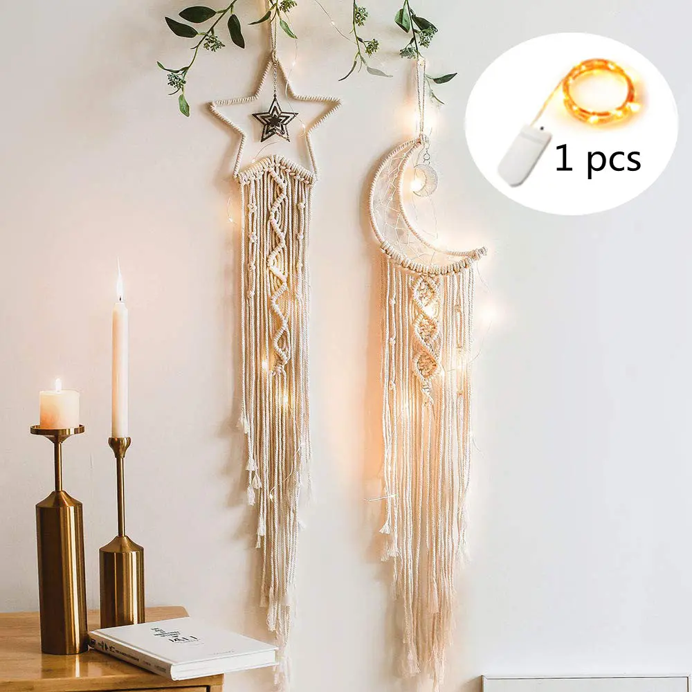 Moon Decor Dream Catchers Nordic Macrame Accessories For Home Macrame Dreamcatcher Mother's Day Gift Garden Decoration Outdoor
Moon Decor Dream Catchers Nordic Macrame Accessories For Home Macrame Dreamcatcher Mother's Day Gift Garden Decoration Outdoor