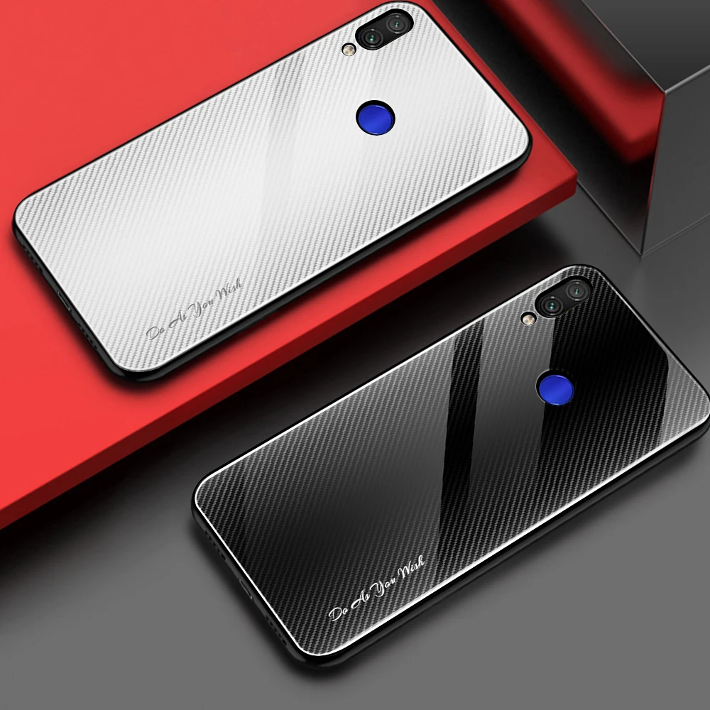 Чехол из закаленного стекла для Xiaomi Redmi Note 7 6 5 Pro 7A K20 Mi 9T 9 SE A3 Lite CC9 E|Бамперы| |