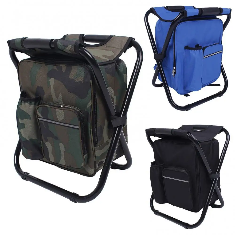 Outdoor Fishing Chair Bag Folding Camping Stool Portable Backpack Cooler Insulated Picnic Bag Hiking Seat Table Bag
Outdoor Fishing Chair Bag Folding Camping Stool Portable Backpack Cooler Insulated Picnic Bag Hiking Seat Table Bag