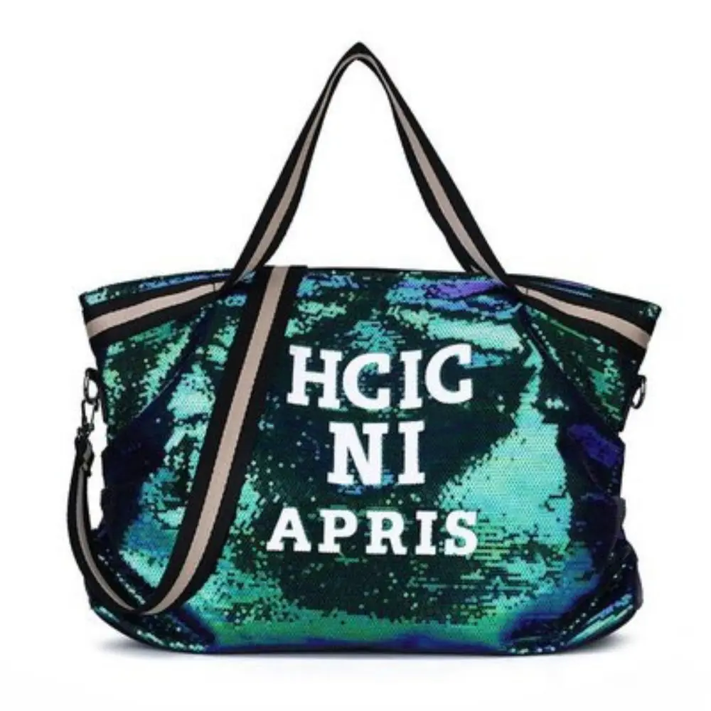 Exquisite Sequins Crossbody Handbag Women Girls Letters Printing Large Capacity Shoulder Messenger Shopping Top-Handle Bag
Exquisite Sequins Crossbody Handbag Women Girls Letters Printing Large Capacity Shoulder Messenger Shopping Top-Handle Bag