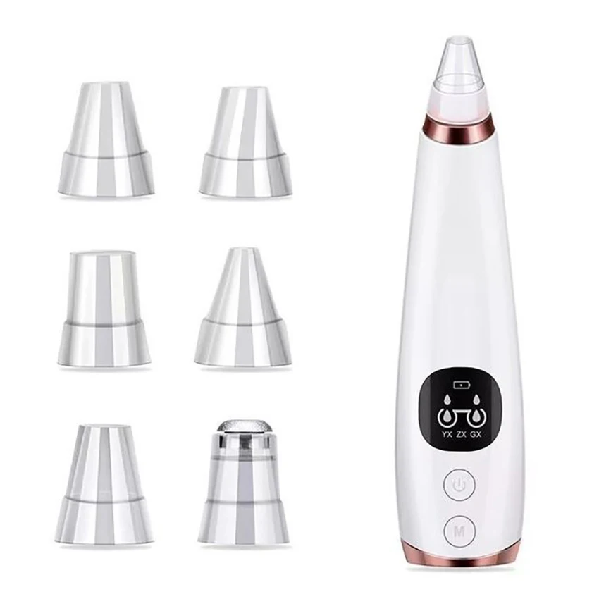 Blackhead Remover Vacuum with 6 Probes, Strong Suction Rechargeable Electric Pore Cleanser Blackhead Extractor Tool for Women
Blackhead Remover Vacuum with 6 Probes, Strong Suction Rechargeable Electric Pore Cleanser Blackhead Extractor Tool for Women