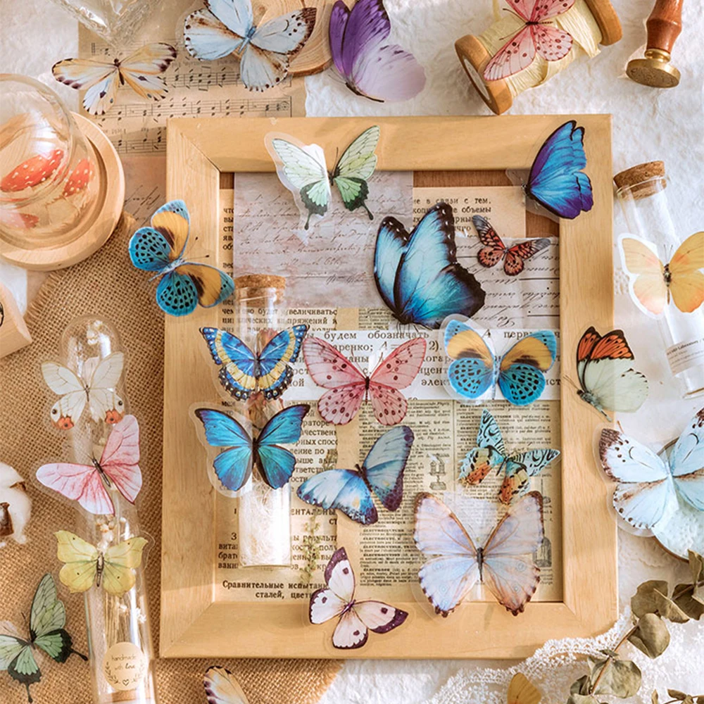 Vintage butterfly dragonfly sticker DIY scrapbooking junk journal base collage diary happy plan mobile phone decoration stickers
Vintage butterfly dragonfly sticker DIY scrapbooking junk journal base collage diary happy plan mobile phone decoration stickers