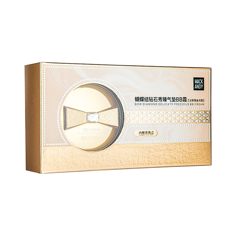 Luxury Bow Diamond Air Cushion BB Cream Concealer Moisturizing Nourishing Long Lasting Natural Brighten Makeup Foundation Cream
Luxury Bow Diamond Air Cushion BB Cream Concealer Moisturizing Nourishing Long Lasting Natural Brighten Makeup Foundation Cream