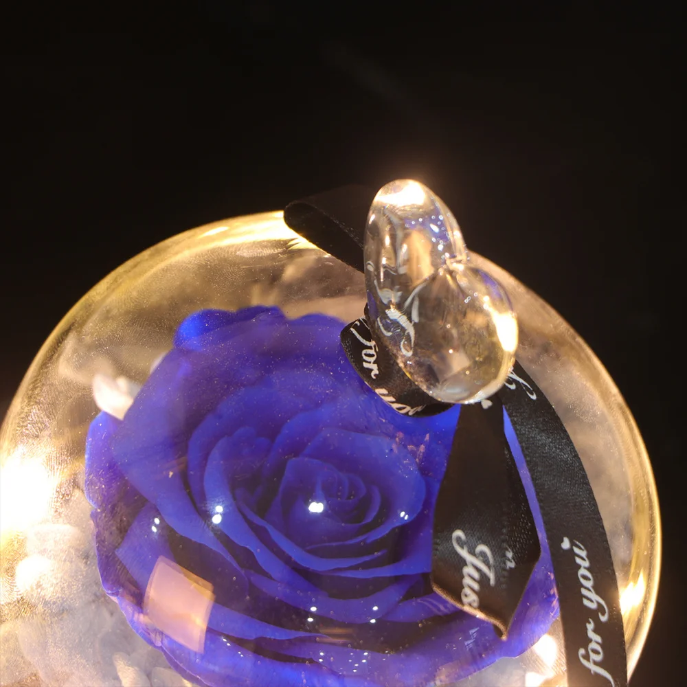 Glowing Eternal Rose Decor Glass Cover Desktop Adornment Home Ornament Valentine's Day Gift for without Battery with Gift
Glowing Eternal Rose Decor Glass Cover Desktop Adornment Home Ornament Valentine's Day Gift for without Battery with Gift