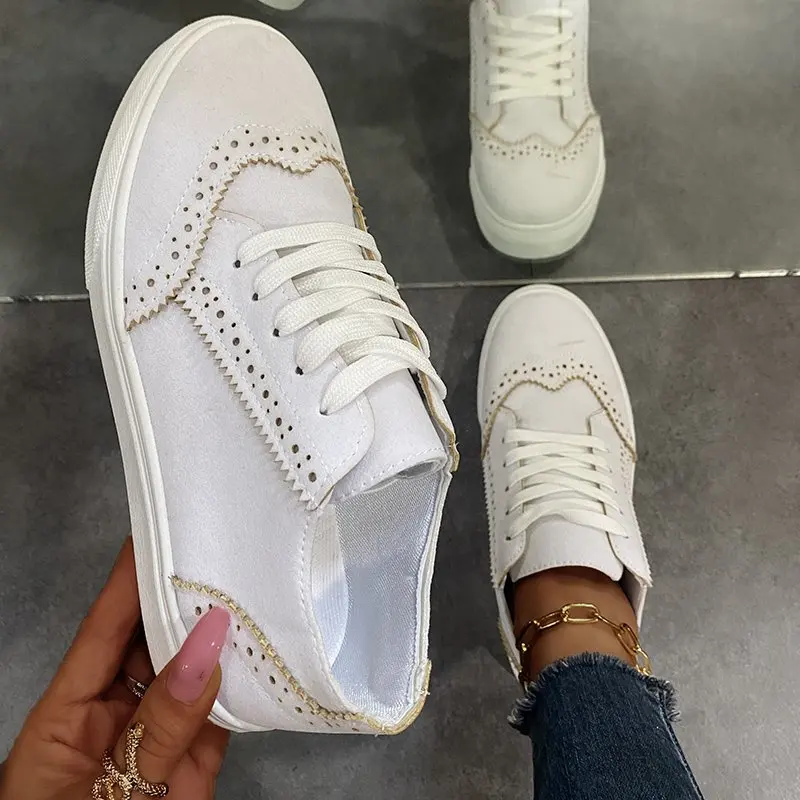 Женские кроссовки на шнуровке SLHJC, повседневная обувь в ретро стиле, броги, с круглым носком, на плоской подошве, осень-весна
Женские кроссовки на шнуровке SLHJC, повседневная обувь в ретро стиле, броги, с круглым носком, на плоской подошве, осень-весна