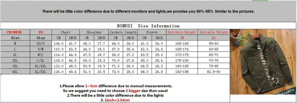 DIMUSI Autum Winter Mens Bomber Jacket Male Fashion Cotton Windbreaker Jackets Casual Slim Fit Windbreaker Coats Mens Clothing
DIMUSI Autum Winter Mens Bomber Jacket Male Fashion Cotton Windbreaker Jackets Casual Slim Fit Windbreaker Coats Mens Clothing