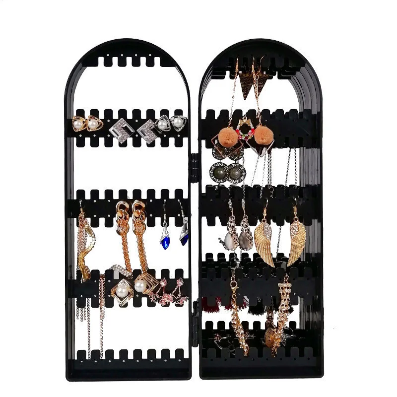 Creative Screen Jewelry Frame 120/180/240/360 Hole Plastic Earring Display Frame Pendant Hanger Folding Screen Earring Storage
Creative Screen Jewelry Frame 120/180/240/360 Hole Plastic Earring Display Frame Pendant Hanger Folding Screen Earring Storage