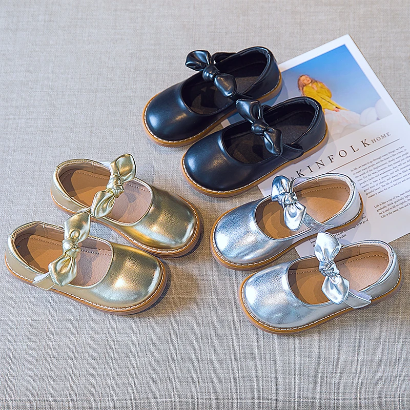 Korean Style Baby Girls Comfortable Flats Shoes Shining Solid Color Bowtie 3-12 Years Old Children Princess Shoes T21N06LS-57
Korean Style Baby Girls Comfortable Flats Shoes Shining Solid Color Bowtie 3-12 Years Old Children Princess Shoes T21N06LS-57