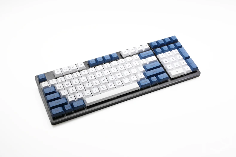 dsa white blue colorway Dye Sub Keycap Set PBT plastic for keyboard gh60 xd60 xd84 cospad tada68 rs96 zz96 87 104 660
dsa white blue colorway Dye Sub Keycap Set PBT plastic for keyboard gh60 xd60 xd84 cospad tada68 rs96 zz96 87 104 660