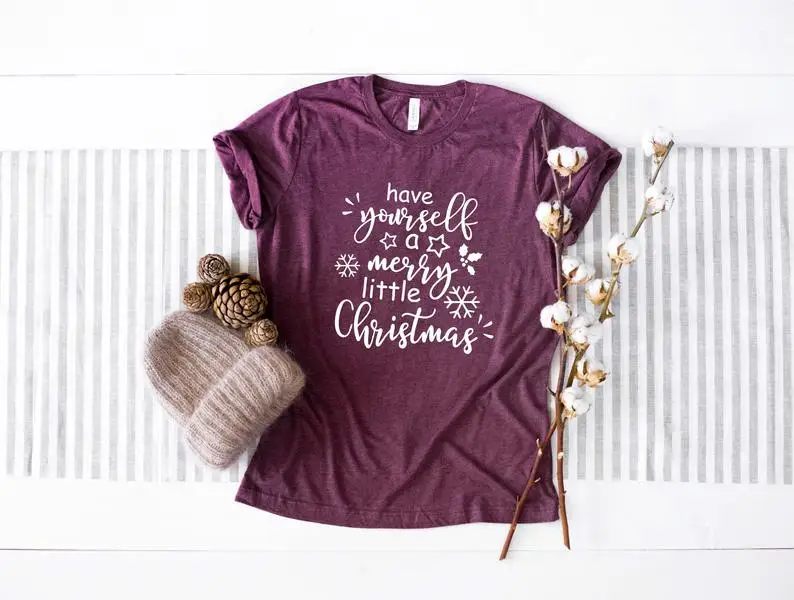 Have Yourself a Merry Little Christmas Shirt-Merry Little Christmas-Christmas T-shirt, Xmas Vacation Shirt- Xmas Women Shirt
Have Yourself a Merry Little Christmas Shirt-Merry Little Christmas-Christmas T-shirt, Xmas Vacation Shirt- Xmas Women Shirt
