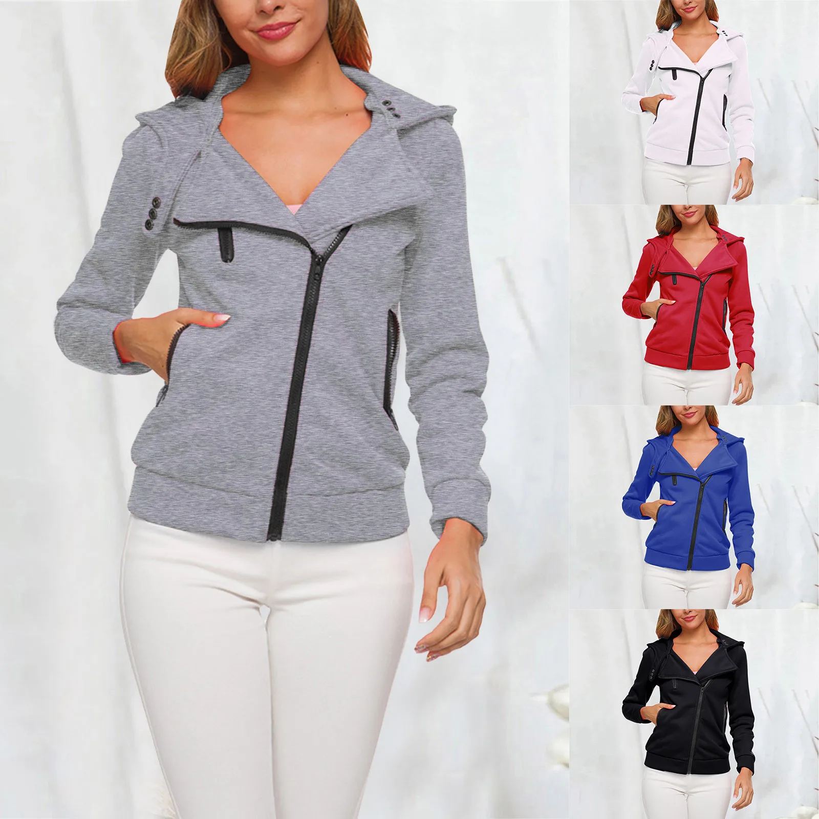 Faux Fur Jacket For Women 2021 Women Casual Ladies Long Sleeve Zipper Top Pocket Women Lapel Short Jacket Coat Casaco Feminino
Faux Fur Jacket For Women 2021 Women Casual Ladies Long Sleeve Zipper Top Pocket Women Lapel Short Jacket Coat Casaco Feminino