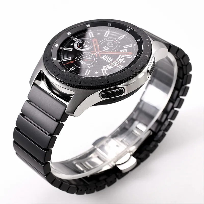 20mm22mm ceramic matte strap for Samsung S3 S2 S4 Galaxy 42mm46mm amazfit GT 2 GTR GTS watch band strap wristband Huawei belt 1S
20mm22mm ceramic matte strap for Samsung S3 S2 S4 Galaxy 42mm46mm amazfit GT 2 GTR GTS watch band strap wristband Huawei belt 1S