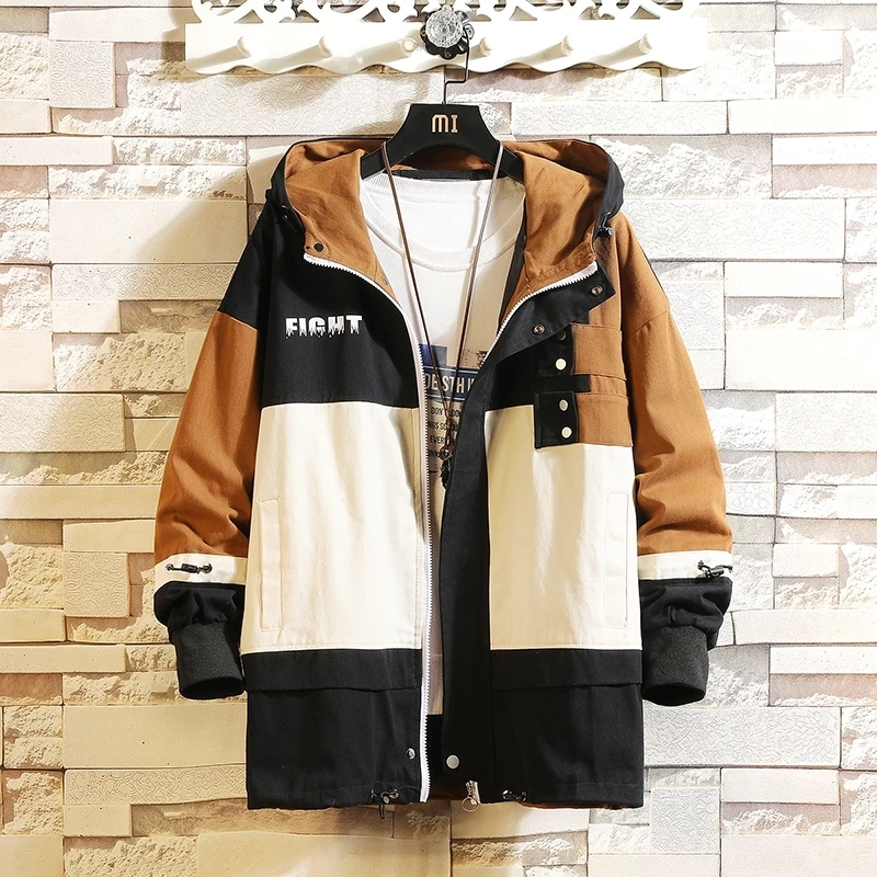 Streetwear Hip Hop Casual England Style New 2022 Spring Autumn Patchwork Cargo Jacket Men'S Brand Baseball Clothes Oversize
Streetwear Hip Hop Casual England Style New 2022 Spring Autumn Patchwork Cargo Jacket Men'S Brand Baseball Clothes Oversize