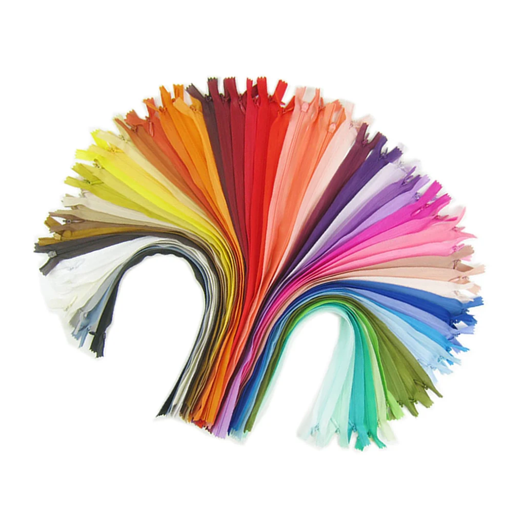 18Pcs 16 inch Nylon Zips Zippers Closed End Zippers for Sewing Clothes Bags Tailor Accessories, Random Color
18Pcs 16 inch Nylon Zips Zippers Closed End Zippers for Sewing Clothes Bags Tailor Accessories, Random Color