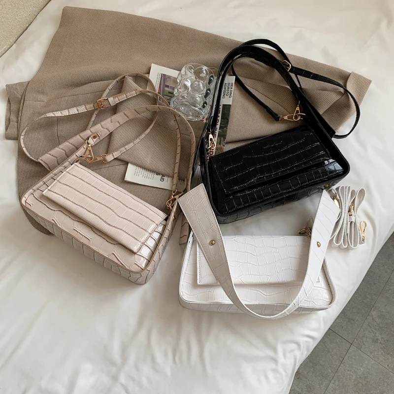 Fashion Baguette Purses Women Shoulder Crossboody Bags 2021 New Luxury Brand Designer Ladies Messenger Bags Cultches Qualited
Fashion Baguette Purses Women Shoulder Crossboody Bags 2021 New Luxury Brand Designer Ladies Messenger Bags Cultches Qualited