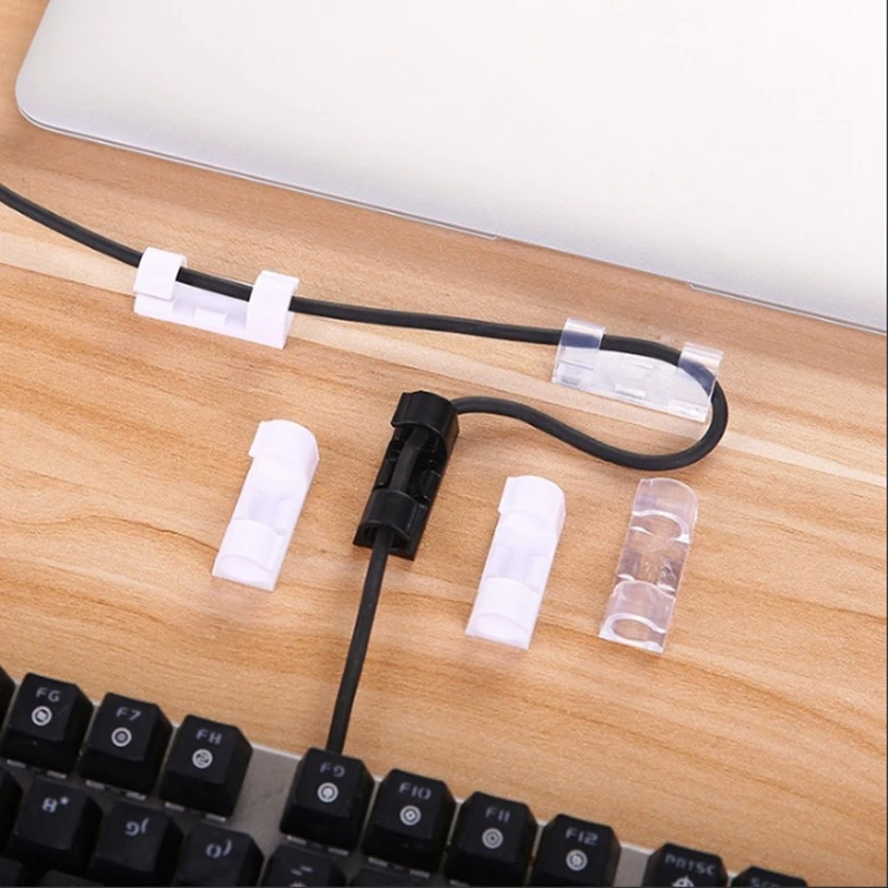 Cable Clips USB Charging Data Line Cable Winder Organizer Desktop Cable Clamp Workstation Clips Cord Management Holder 20/16pcs
Cable Clips USB Charging Data Line Cable Winder Organizer Desktop Cable Clamp Workstation Clips Cord Management Holder 20/16pcs