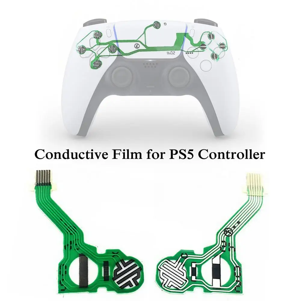 Original Flexible Cable For PS5 Controller Conductive Film Replacement For PS5 Film Controller Flex Cable Ribbon Cable
Original Flexible Cable For PS5 Controller Conductive Film Replacement For PS5 Film Controller Flex Cable Ribbon Cable