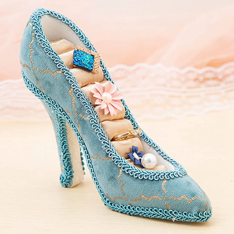 2x Personality Peacock Blue Bronzing Bracelet Necklace Jewelry Storage Display Rack Wedding Gift Window Display D & E 
2x Personality Peacock Blue Bronzing Bracelet Necklace Jewelry Storage Display Rack Wedding Gift Window Display D & E