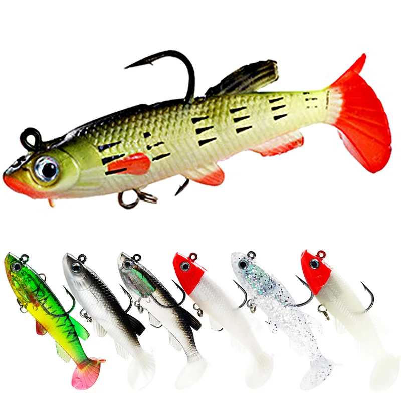 7pcs Fishing Lures Easy Shiner Wobblers 12.5g 8.5cm Artificial Soft Bait Silicone Sea Fishing Lure Bass Carp Sea Fishing Tackle
7pcs Fishing Lures Easy Shiner Wobblers 12.5g 8.5cm Artificial Soft Bait Silicone Sea Fishing Lure Bass Carp Sea Fishing Tackle