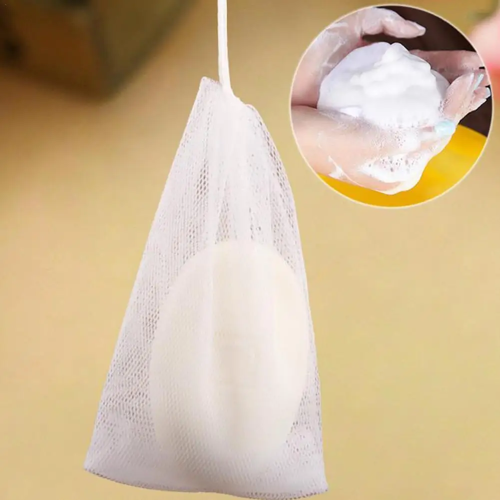 5pcs Soap Foaming Nylon Mesh Drawstring Bag Bubble Foam Net Bath Cleaning Gloves Bubble Soap Bag Random Color
5pcs Soap Foaming Nylon Mesh Drawstring Bag Bubble Foam Net Bath Cleaning Gloves Bubble Soap Bag Random Color