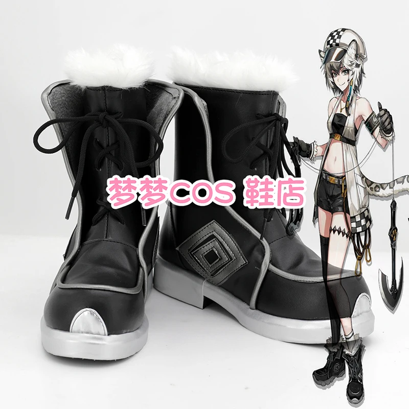 Arknights Cliffheart Black Shoes Cosplay Long Boots Anime Halloween Carnival Cosplay Accessories Custom Made Any Size
Arknights Cliffheart Black Shoes Cosplay Long Boots Anime Halloween Carnival Cosplay Accessories Custom Made Any Size