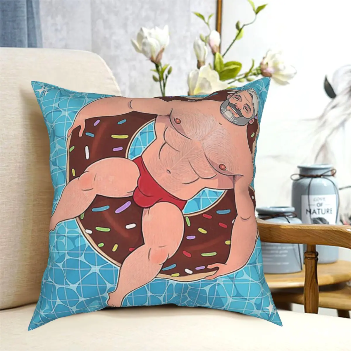 Pool Bear Throw Pillow Cushion Cover Decorative Pillowcases Case Home Sofa Cushions 40x40,45x45cm(Double Sides)
Pool Bear Throw Pillow Cushion Cover Decorative Pillowcases Case Home Sofa Cushions 40x40,45x45cm(Double Sides)