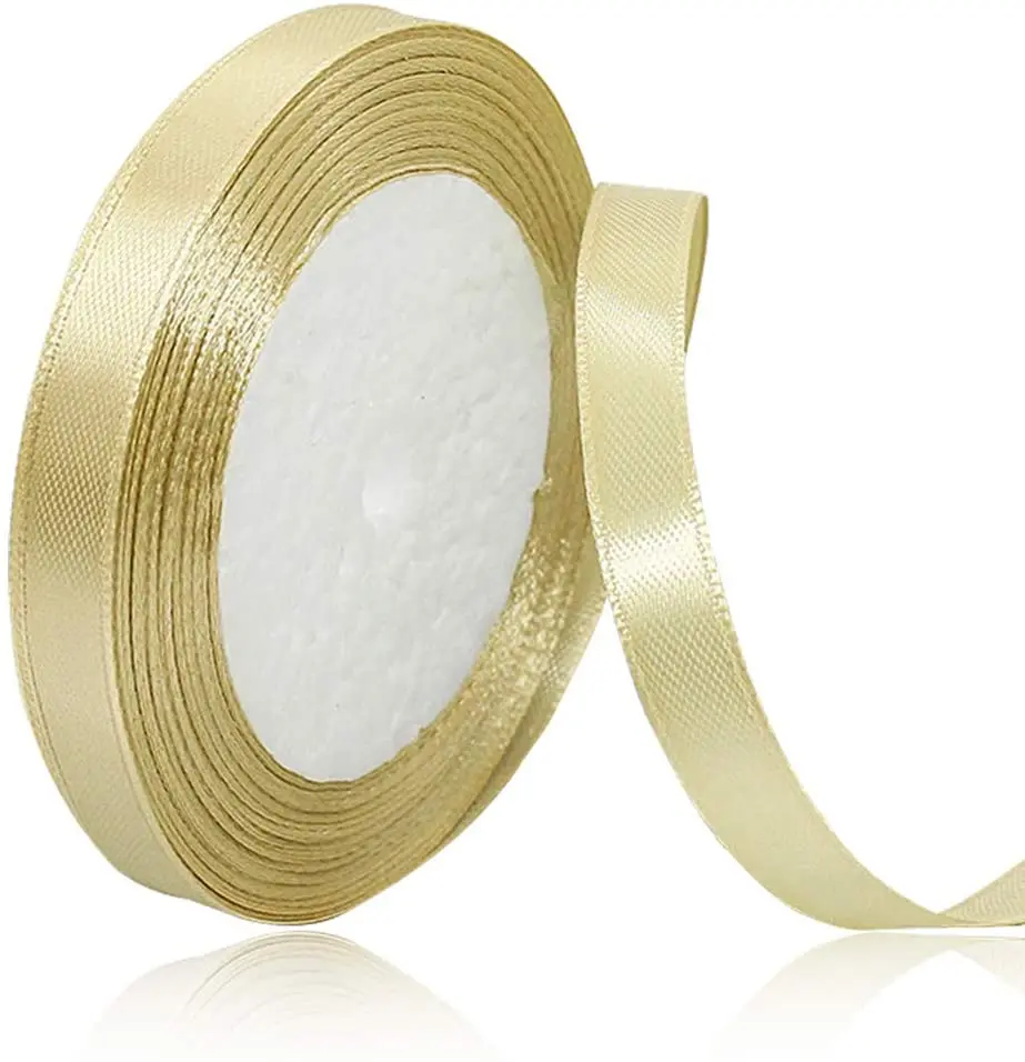 4cm Satin Ribbon 25 Yards Single-Sided Solid Color Fabric Ribbon for Gift Wrapping Bows Making Wedding Baby Shower Decor
4cm Satin Ribbon 25 Yards Single-Sided Solid Color Fabric Ribbon for Gift Wrapping Bows Making Wedding Baby Shower Decor