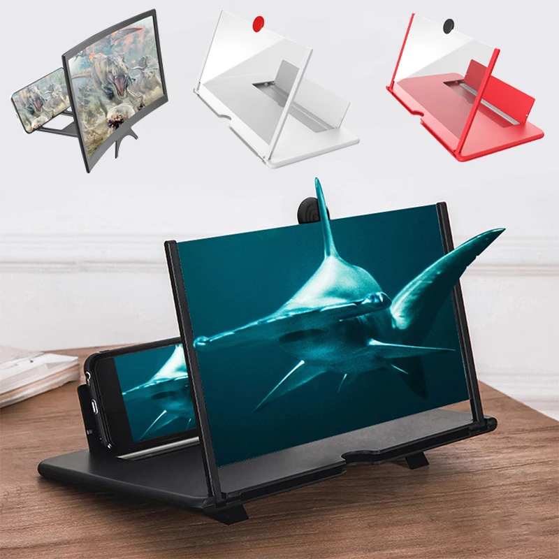 14 inch 3D Mobile Phone Screen Magnifier HD Video Amplifier Stand Bracket with Movie Game Magnifying Folding Phone Desk Holder 
14 inch 3D Mobile Phone Screen Magnifier HD Video Amplifier Stand Bracket with Movie Game Magnifying Folding Phone Desk Holder