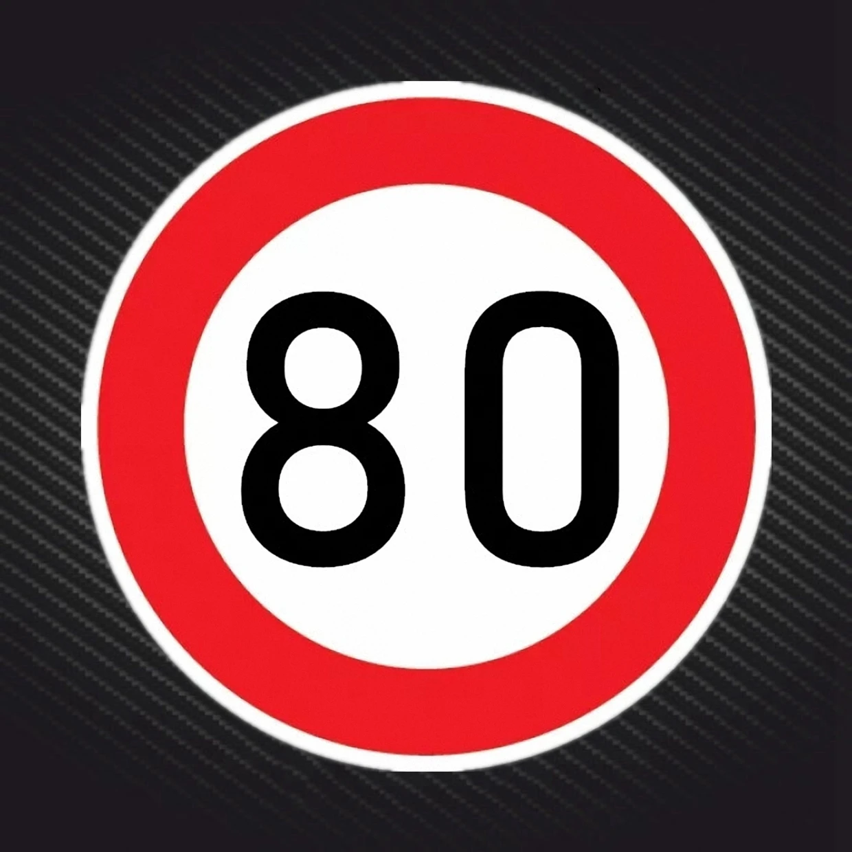 S4-0075# Speed Limit (80 km), Ø 16 cm Self-adhesive Decal Car Sticker Waterproof Auto Decors
S4-0075# Speed Limit (80 km), Ø 16 cm Self-adhesive Decal Car Sticker Waterproof Auto Decors