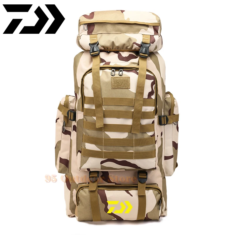 2021 DAIWA Waterproof Fishing Backpack Outdoor Backpack Tactical 70L Backpack Sports Bag Camping Hiking Picnic Travel Backpack
2021 DAIWA Waterproof Fishing Backpack Outdoor Backpack Tactical 70L Backpack Sports Bag Camping Hiking Picnic Travel Backpack