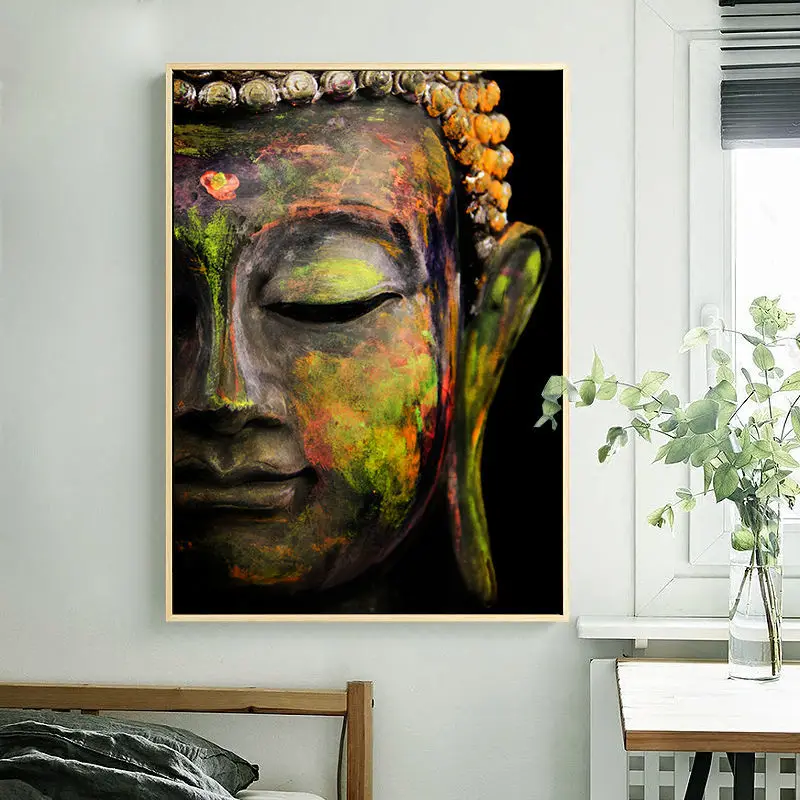 Wall Art Pictures Canvas Painting Vivid Buddha Face on Canvas Home Decor Wall Posters Decoration for Living Room Prints Unframed
Wall Art Pictures Canvas Painting Vivid Buddha Face on Canvas Home Decor Wall Posters Decoration for Living Room Prints Unframed
