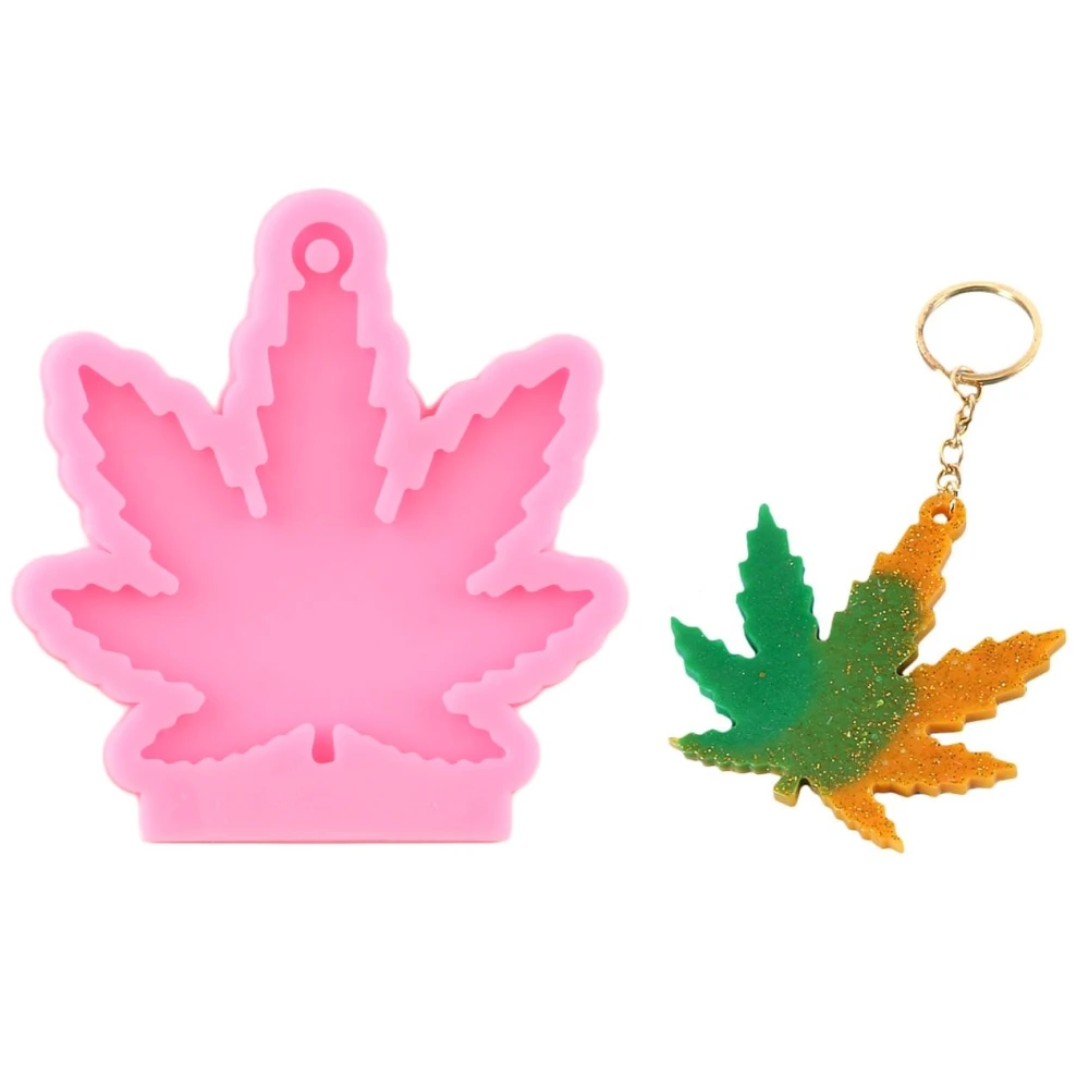 

Maple leaf Leaves Silicone Molds Key Chain Pendant Epoxy Resin Mould DIY Craft Necklace Jewelry Making Casting Decorative Mold