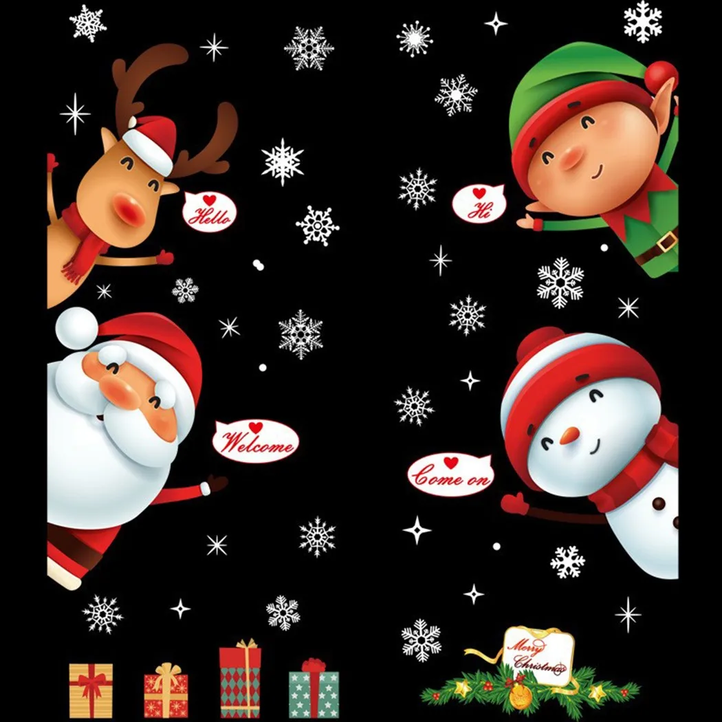 Christmas Window Stickers Merry Christmas Decorations Snowflake Xmas Glass Wall Decal 2022 New Year Navidad 60*90cm
Christmas Window Stickers Merry Christmas Decorations Snowflake Xmas Glass Wall Decal 2022 New Year Navidad 60*90cm