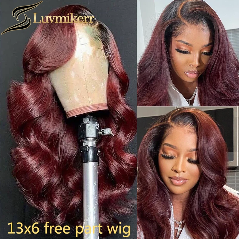 Парики Омбре 99J бордового цвета 13x6 HD прозрачные на сетке, фронтальные парики, волнистые человеческие волосы в бразильском стиле, женские пар... 
Парики Омбре 99J бордового цвета 13x6 HD прозрачные на сетке, фронтальные парики, волнистые человеческие волосы в бразильском стиле, женские пар...