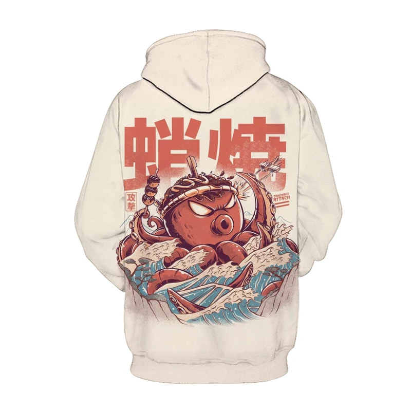 New Sushi Dragon Hoodies Food Monster 3D Print Sweatshirt Men Women Casual Fashion Streetwear Hoodie Harajuku Kaiju Male Clothes
New Sushi Dragon Hoodies Food Monster 3D Print Sweatshirt Men Women Casual Fashion Streetwear Hoodie Harajuku Kaiju Male Clothes