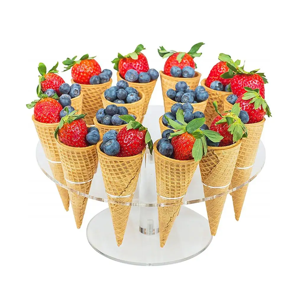 16 Hole Acrylic Cupcake Ice Cream Holder Stand Display Rack for Wedding Party Festive decoration Cake Decorating Supplies
16 Hole Acrylic Cupcake Ice Cream Holder Stand Display Rack for Wedding Party Festive decoration Cake Decorating Supplies