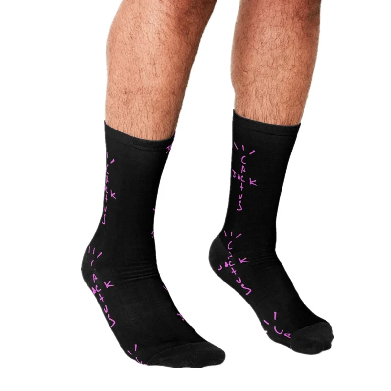 2021 Funny Travis Scott Men's socks purple pattern Printed rock hip hop Men Happy Socks boys street style Crazy Socks for men 
2021 Funny Travis Scott Men's socks purple pattern Printed rock hip hop Men Happy Socks boys street style Crazy Socks for men