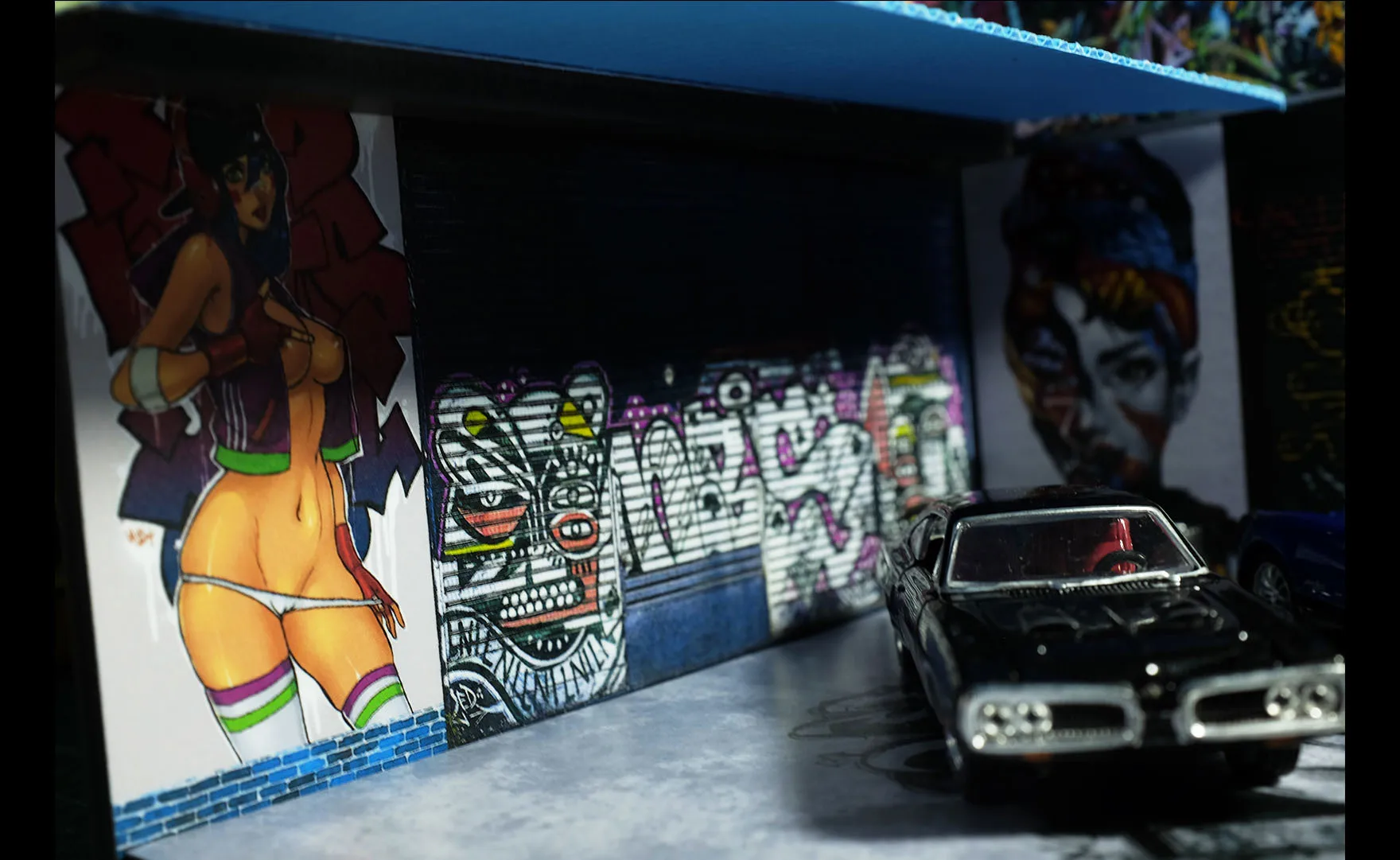 1:64 Graffiti Parking Lot Garage Factory Warehouse Telephone Booth Tire Scene DIY Stereoscopic Dollhouse Diorama Model Miniature
1:64 Graffiti Parking Lot Garage Factory Warehouse Telephone Booth Tire Scene DIY Stereoscopic Dollhouse Diorama Model Miniature