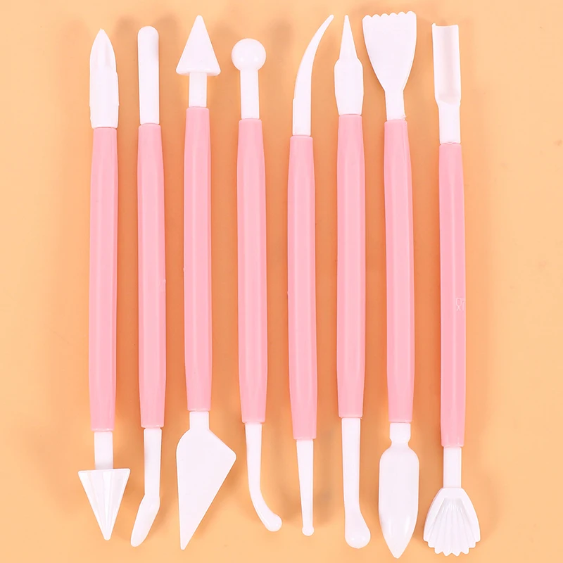 Carving Knife Cake Decorating Fondant Graver 8PCS DIY Carving Flower Baking Accessories Set Modelling Tools 16 Patterns 
Carving Knife Cake Decorating Fondant Graver 8PCS DIY Carving Flower Baking Accessories Set Modelling Tools 16 Patterns