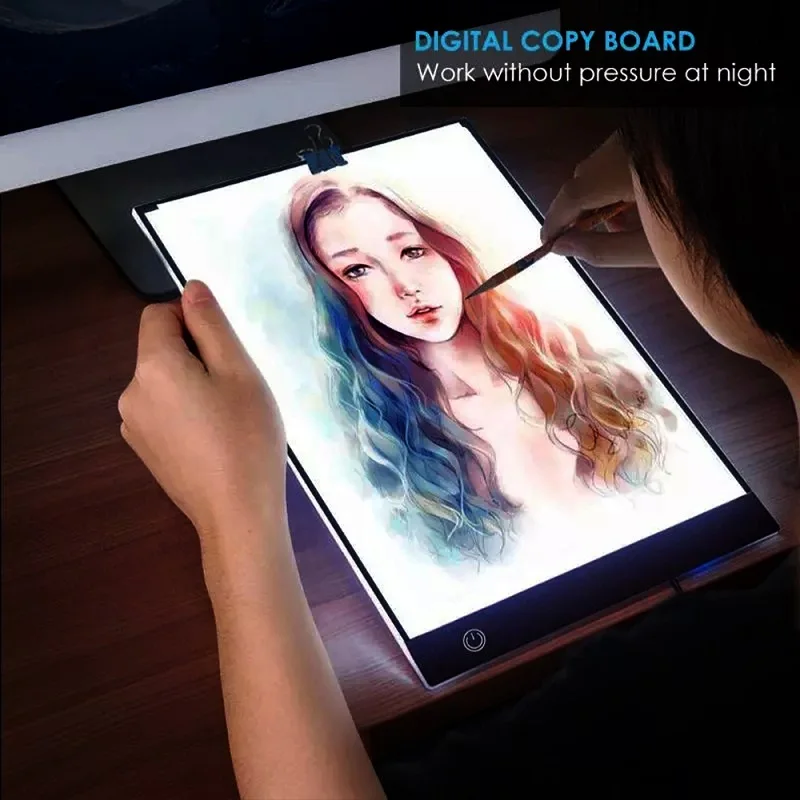 A3/A4/A5 Led Drawing Board Dimmable Led Drawing Copy Pad Board Children's Toy Painting Educational Creative Gifts For Children
A3/A4/A5 Led Drawing Board Dimmable Led Drawing Copy Pad Board Children's Toy Painting Educational Creative Gifts For Children