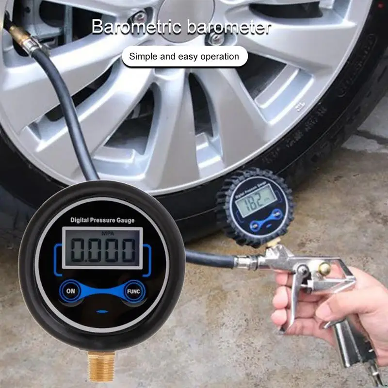 Digital Tire Pressure Gauge Pressure Regulator Control Tool Tyre Tester Air Compressor for Car Bike Motorcycle
Digital Tire Pressure Gauge Pressure Regulator Control Tool Tyre Tester Air Compressor for Car Bike Motorcycle