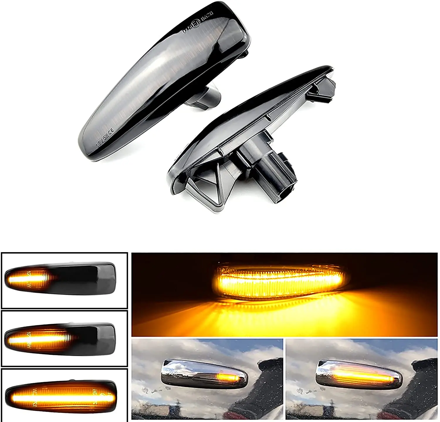 1 Pair LED Fender Side Marker Blinker Light Dynamic Turn Signal Lamp For Mitsubishi Lancer Outlander Evo X Mirage Pajero Sport
1 Pair LED Fender Side Marker Blinker Light Dynamic Turn Signal Lamp For Mitsubishi Lancer Outlander Evo X Mirage Pajero Sport