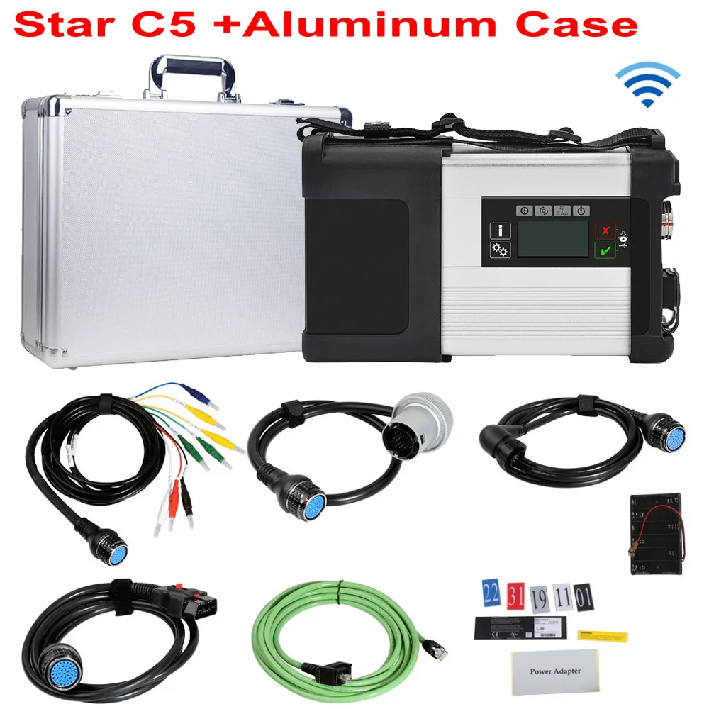 Высококачественный Алюминиевый Чехол MB Star C5 SD Connect Vediamo DTS 2020 06 диагностическое